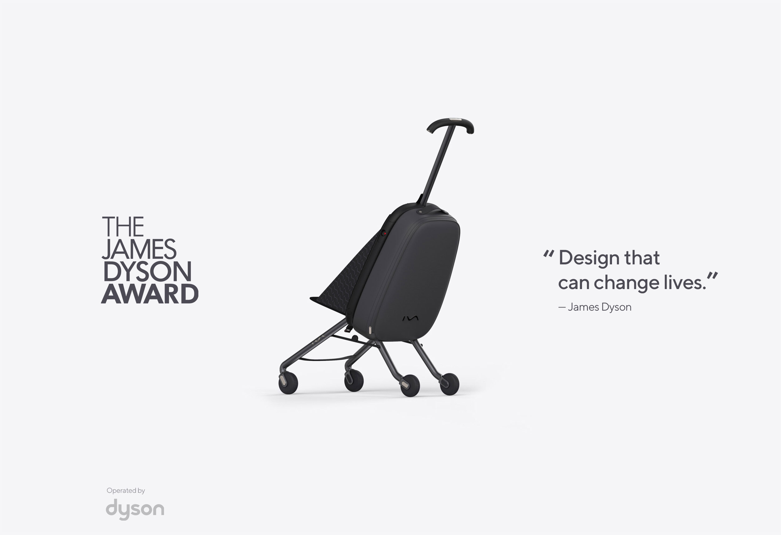 Iva Innovation Stroller Design by Mick Beliaev James Dyson Award 2024 New York